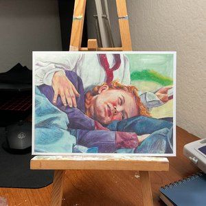 Movie Scene Art Print